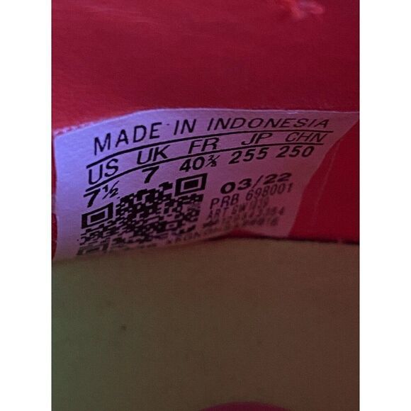 Adidas Predator Edge + FG Soccer Cleats GW1039 Firm Ground Men’s 7.5 Women’s 8.5 - Picture 12 of 13